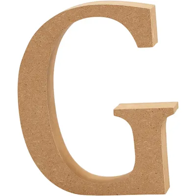 Obrázok produktu pre Creativ Company Písmeno G MDF 13cm, 1.