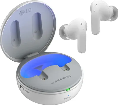 Obrázok produktu pre LG TONE Free DT90Q, Káblový a bezdrôtový, Hovory / hudba / šport / bežné, Slúchadlá s mikrofónom, Biela