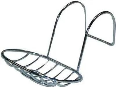 Zdjęcie produktu dla mydelniczka do wanny owalna 13,5x10cm Cr 291325