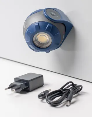 Produktbild von SCANGRIP Magnet Bluetooth Lautsprecher Arbeitsleuchte LED 600 Lumen IP65