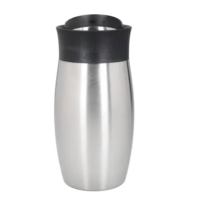 Obrázek produktu pro Šejkr na koktejly, flip top, 0,45 l, nerezová ocel - BarCraft