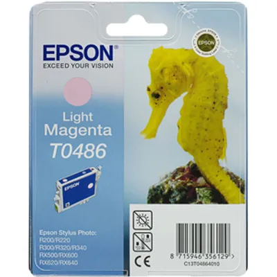 Produktbild von Atramentová náplň Epson T048640 light magenta pre SP R200/R220/R300/340/RX500 (13 ml)