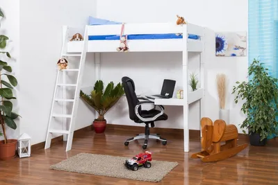 Produktbild von Hochbett mit Schreibtisch
