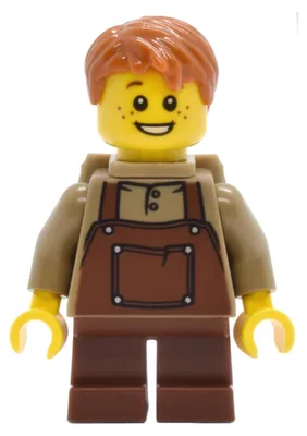 Productafbeelding van LEGO Minifiguur, Riverside Scholars Village, jongen (bdp187) – nieuw