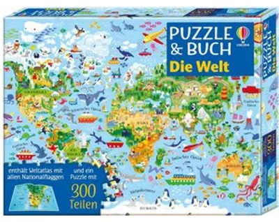 Image de Puzzle et livre : le monde