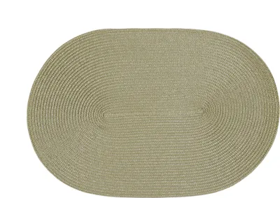 Produktbild von Tischset oval Polypro natur, 6 Stück. 2004-6