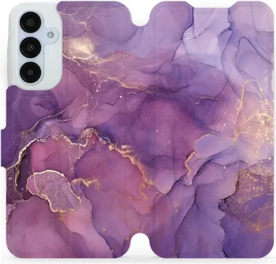 Produktbild von Handyhülle mit klappe für Galaxy A25 5G, Mobiwear Book, Violett
