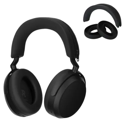 Produktbild von kwmobile Kopfband Abdeckung Ohrpolster Set kompatibel mit Sennheiser MOMENTUM 4 Wireless - Headband Case - Kopfhörer Ersatz Polster - Schutz in