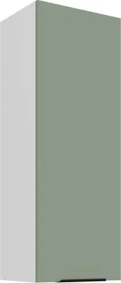 Produktbild von LUNARA Küchenoberschrank – Breite 40 cm, grün/weiß