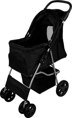 Produktbild von Hunde-Buggy Faltbarer Trolley Für Haustiere Mit Sonnenschutz Und Regenhaube