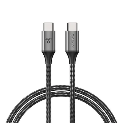 Image de Orico 100W Usb-C to Usb-C Charging Cable (Black)