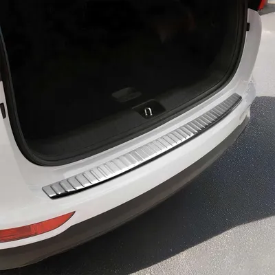 Produktbild von Ladekantenschutz Stoßstangenschutz für Kia Sportage 2015-2018 Chrom Gebürstet