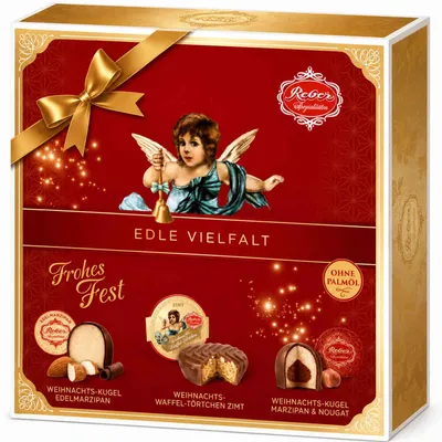 Produktbild von Reber Quadratpackung Edle Vielfalt 9er Weihnachts-Selektion