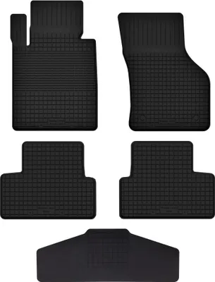 Produktbild von Gummi Fußmatten Set Für: Mini Clubman F-54 (2015-) Gummimatten Schwarz