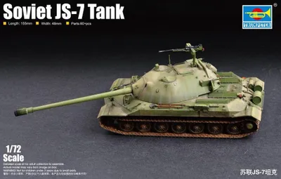 Produktbild von Trumpeter 07136 - 1:72 Soviet JS-7 Tank - Neu