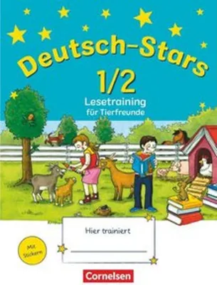 Obrázek produktu pro Deutsch-Stars 1./2. Schuljahr. Lesetraining für Tierfreunde