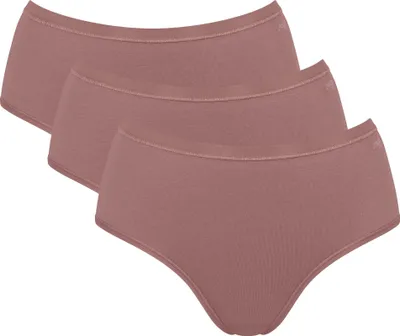 Produktbild von sloggi Damen Midislip 3-Pack GO Daily Baumwolle Midi - CACAO - Größe XL