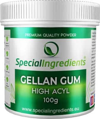 Produktbild von Special Ingredients Gellan Gum-Pulver LT100 100 g - High Acyl Geliermittel, Verdickungsmittel, Vegan, Lebensmittelqualität