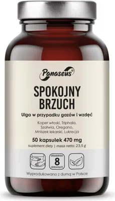 Image de Compléments alimentaires Panaseus Spokojny Brzuch (50 gélules) 5613