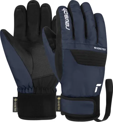 Produktbild von Reusch Fingerhandschuhe Bolt SC GORE-TEX Junior warm, wasserdicht und atmungsaktiv 7787 black / dress blue 5.5