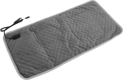 Obrázek produktu pro Vyhřívací podložka pro domácí mazlíčky Měkká, pohodlná, multifunkční, USB, přenosná, elektrická, vyhřívaná podložka pro psy, pro domácnost i kempování, šedá