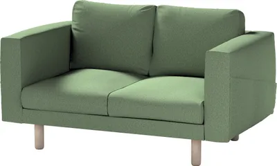 Produktbild von Dekoria Bezug für Norsborg 2-Sitzer Sofa, grün, Norsborg 2-Sitzer Sofabezug