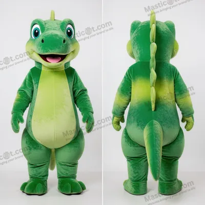 Immagine prodotto di Costume MASTICOT da dinosauro Iguanodonte verde smeraldo