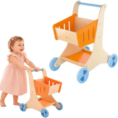 Imagen del producto de Carro de Compras de Madera Viga