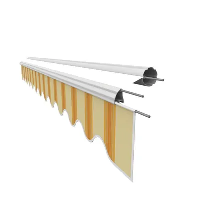 Produktbild von Leudus Markisen Volant für 3m Markisen Markisenbespannung Sonnenschutz Ersatzstoffe Sonnenmarkise fertig genäht (2,82x0.21m, SPD038)