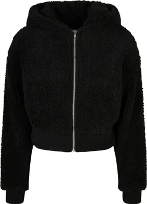 Produktbild von Urban Classics Ladies - Short Oversized Sherpa Jacke - XL