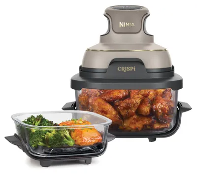 Obrázok produktu pre Ninja CRISPi, prenosná fritéza s konvektívnym ohrevom, model FN101EUSTGD, farba: zlatá
