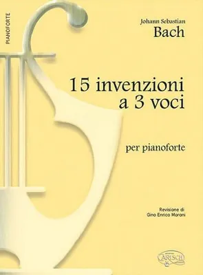 Produktbild von 15 dreistimmige Inventionenfür Klavier