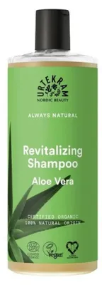 Obrázek produktu pro Urtekram Aloe Vera Shampoo, 500 ml, Šampon, Neprofesionální, Ženy, Normální vlasy, Hydratující, Posilující