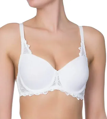 Produktbild von Triumph Melody W01 mit Bügel Damen BH Minimizer, Größe: 75F, Farbe: Weiß (White)