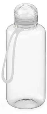 Produktbild von Tritan Trinkflasche 1,0 Liter Transparent auslaufsicher kindgerecht geschmacksneutral