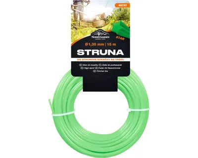 Obrázek produktu pro Struna do sekačky NG 1,35 mm x 15 m hvězdicová