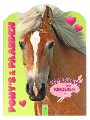 Image de Livre de coloriage pour enfants Poneys et chevaux, 96pag