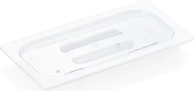Produktbild von GN Deckel GN 96 BLACK 1/3, Polycarbonat