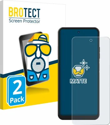 Produktbild von 2x BROTECT Schutzfolie für Hotwav Note 12 Displayschutz Displayschutzfolie Folie Matt Entspiegelungsfolie