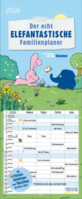Produktbild von Korsch Kalender Der echt elefantastische Familienplaner 2026