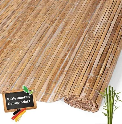 Produktbild von Famanu Bamboomatte für Privatsphäre und Dekoration - 160 x 500 cm