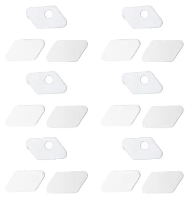 Immagine prodotto di 6 supporti per frecce, affidabili, stabili, portatili, autoadesivi, per principianti, tiro con l'arco all'aperto