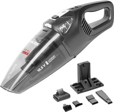 Obrázek produktu pro Concept VP4380, Suchý, HEPA, Bezsáčkové, Černá, 0,45 l, Baterie