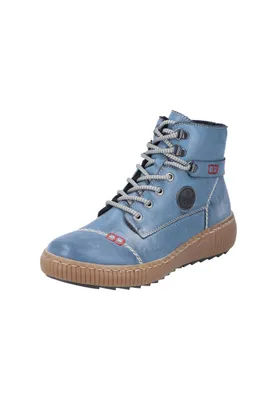 Obrázok produktu pre Rieker dámske šnurovacie topánky modré