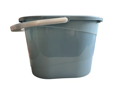 Produktbild von keeeper Putzeimer oval thies, Eimer ca. 13L, Tragegriff mit Griffmulde, Nordic-Blue