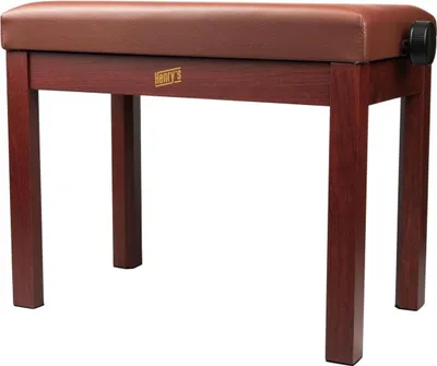 Produktbild von Klavierhocker, braun, höhenverstellbar 460-560 mm, Sitz 550x320 mm, Kunstleder
