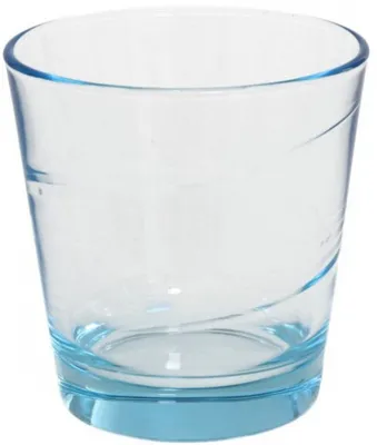 Produktbild von BORMIOLI ROCCO Set mit 6 Gläsern "Archimede", blaues Glas, 24 cl