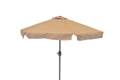 Zdjęcie produktu dla Parasol ogrodowy Merxx parasol wspornikowy 270 cm beżowy z korbką; 29054-311