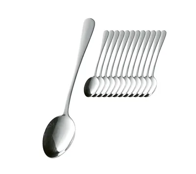 Produktbild von Esmeyer Menueloeffel"Sylvia" 12er Set aus Chrom-Edelstahl 18/0 poliert spülmaschinenfest