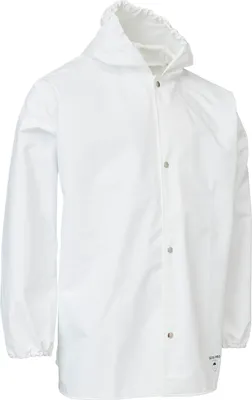 Produktbild von ELKA PRO Arbeitsjacke mit Kapuze Druckknöpfe Windschutz Weiss XL